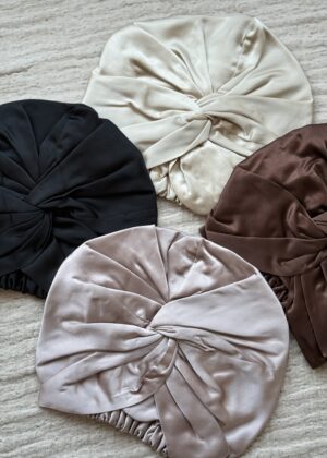 Silki svefnhúfa - Fjórir litir