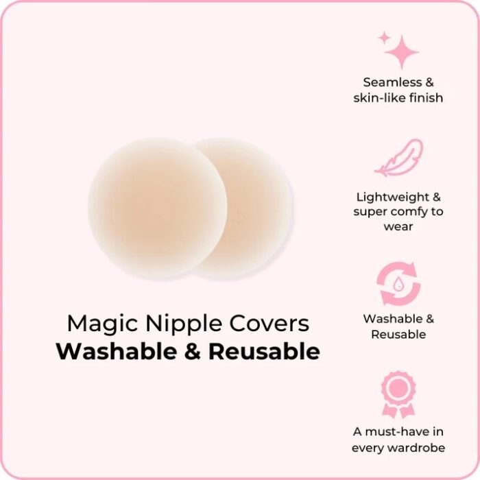 Boomba Magic Nipple Covers - With adhesive - Image 4