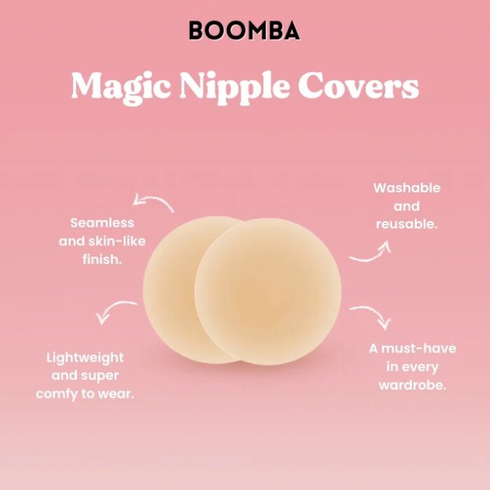 Boomba Magic Nipple Covers - With adhesive