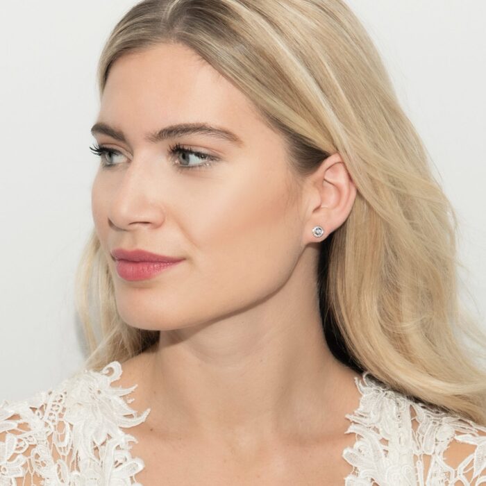 Balmoral earrings - Silver and gold - Image 3