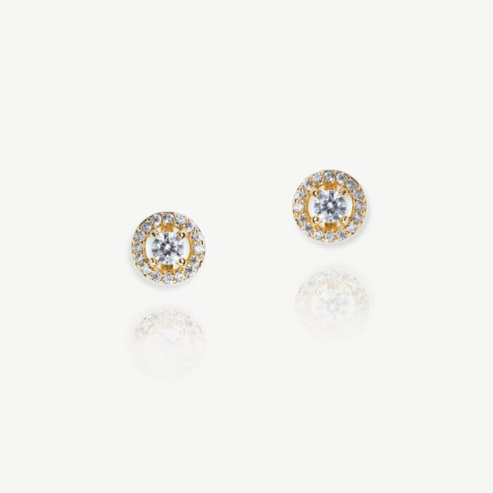 Balmoral earrings - Silver and gold - Image 7