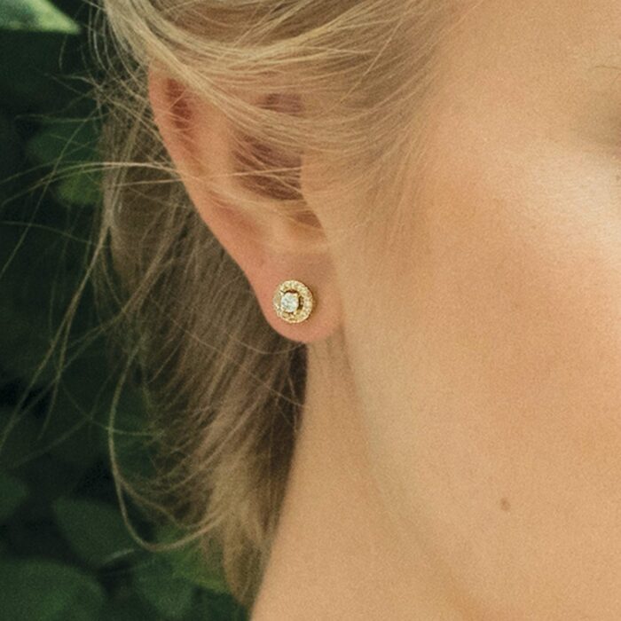 Balmoral earrings - Silver and gold - Image 12