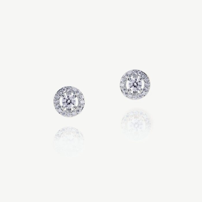Balmoral earrings - Silver and gold