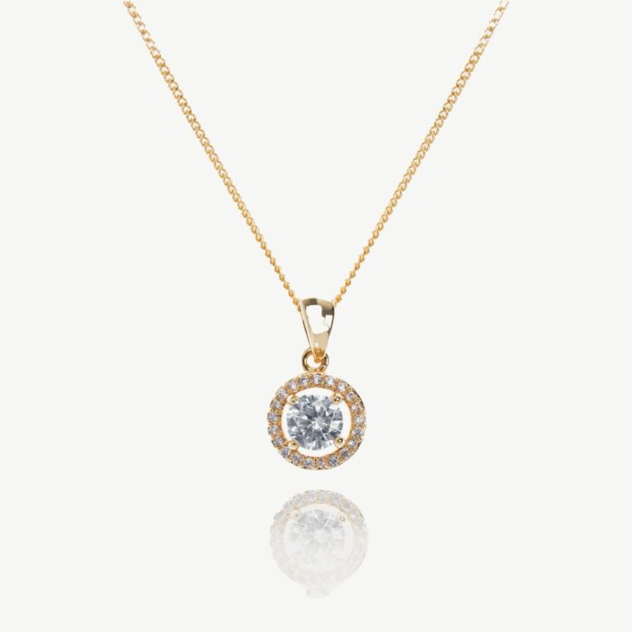 Balmoral pendant - Silver and gold - Image 8