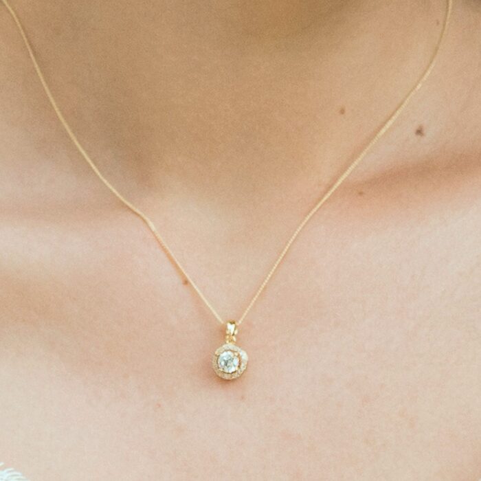 Balmoral pendant - Silver and gold - Image 5