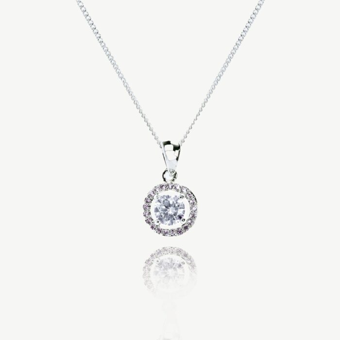 Balmoral pendant - Silver and gold