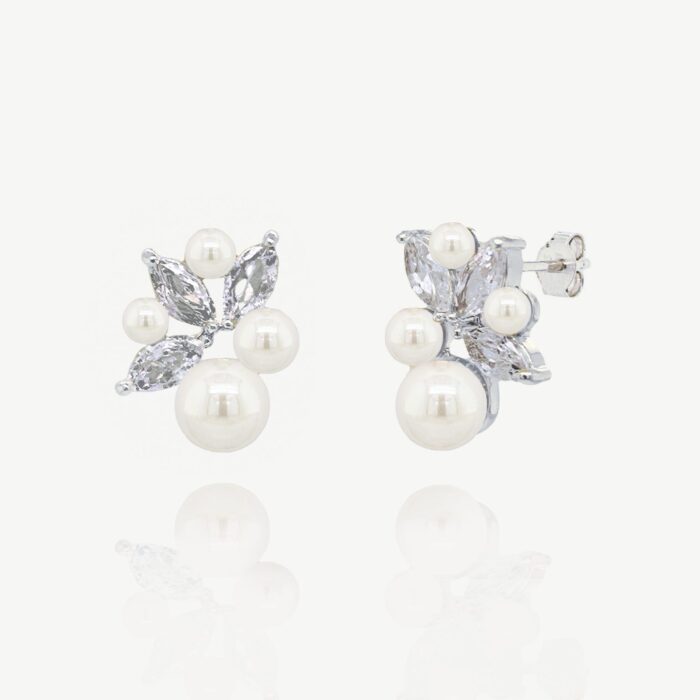 Amsterdam earrings - Silver and gold