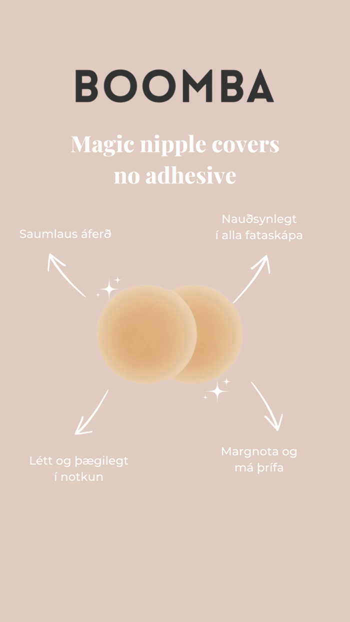 Boomba Magic Nipple Covers - No adhesive