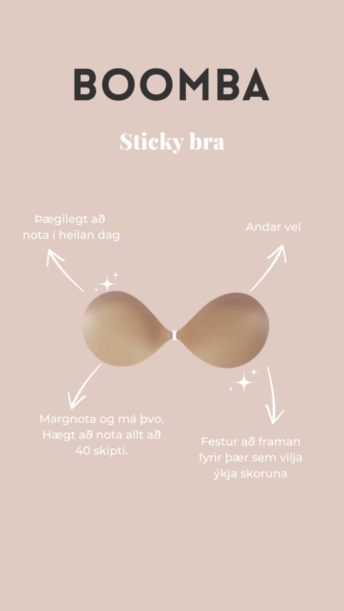 Sticky bra