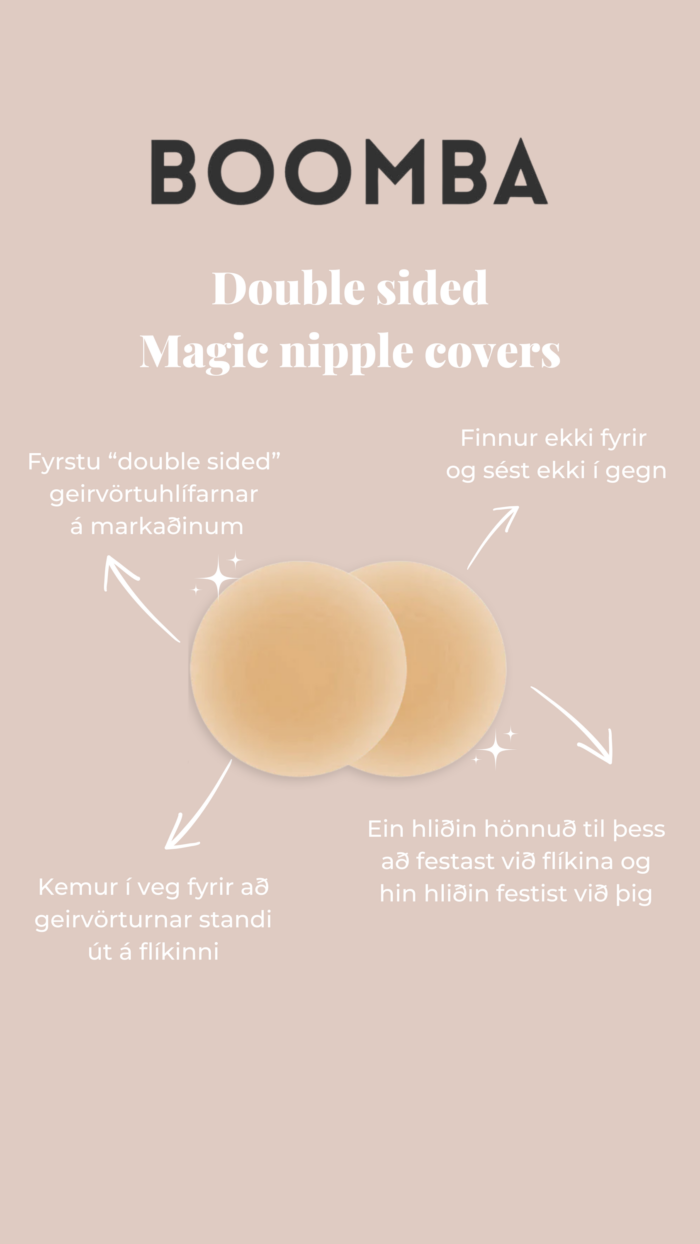 Boomba Magic Nipple Covers - Double Sided Adhesive