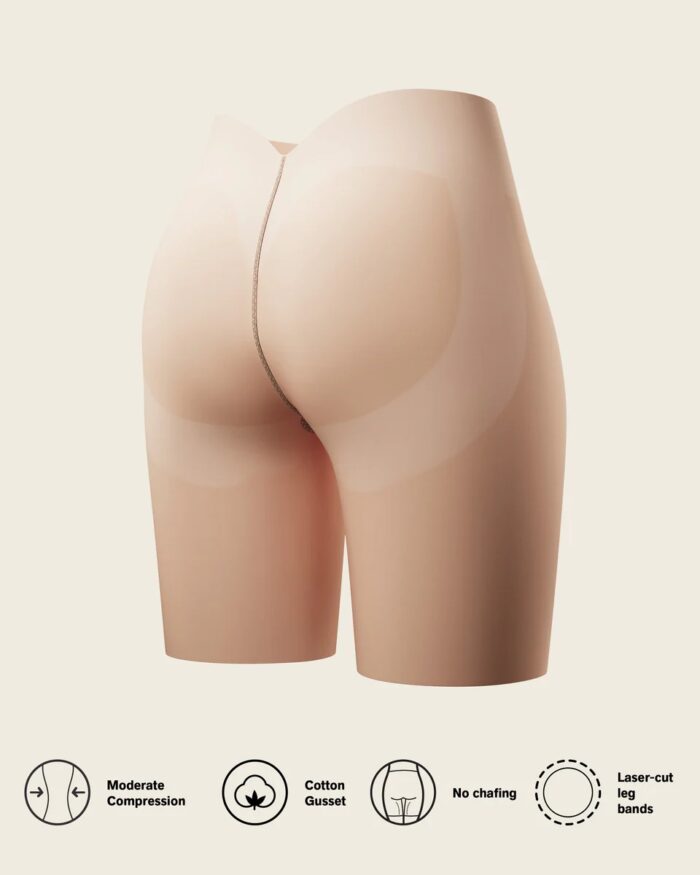 InvisiPlunge - Undetectable Backless Moderate Shaper Short - Image 5