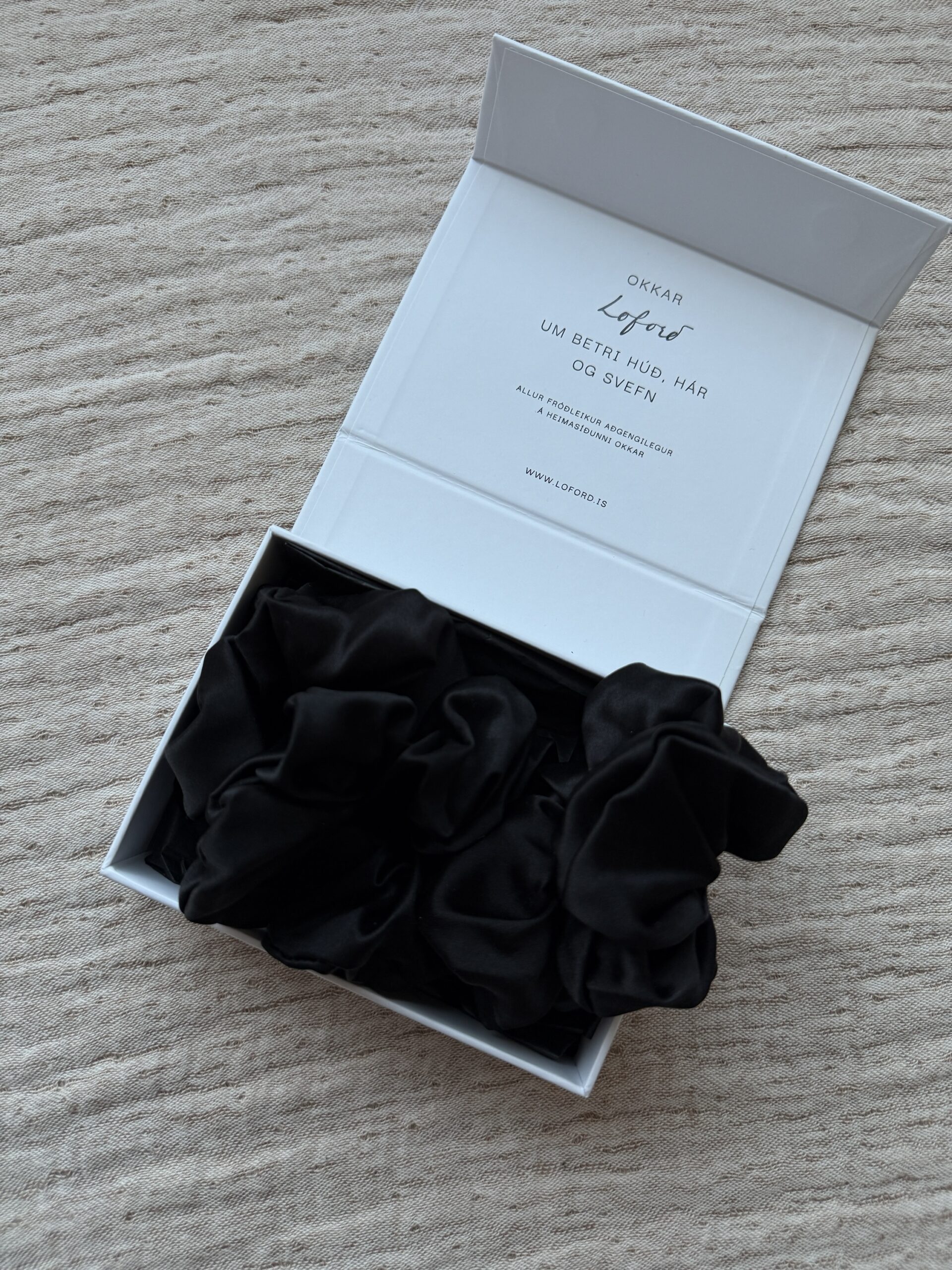 Silki gjafasett - Stórar teygjur - Veldu liti - Image 9