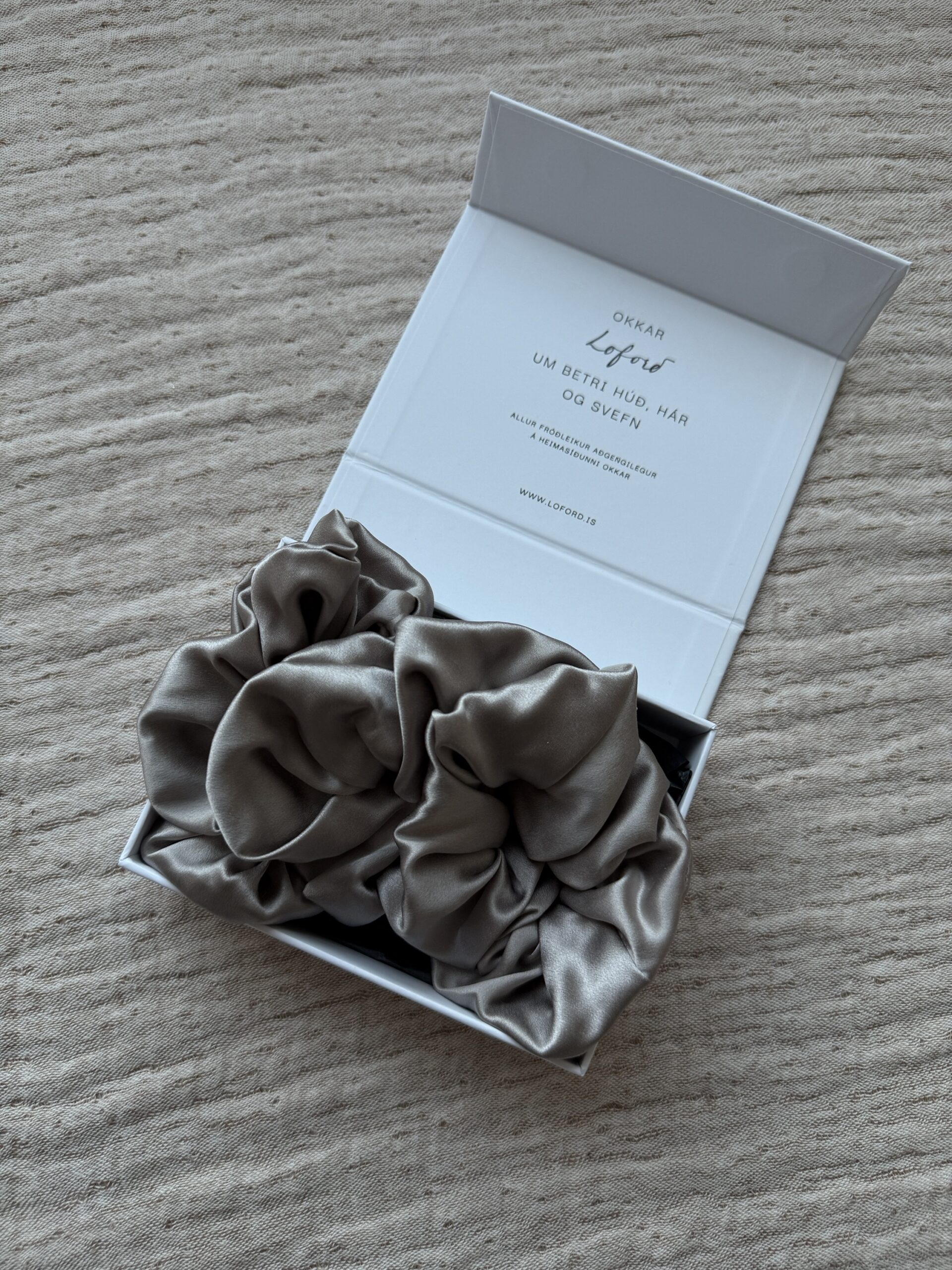 Silki gjafasett - Stórar teygjur - Veldu liti - Image 6